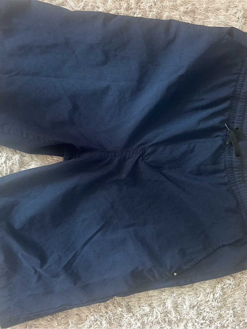 Quiksilver Amphibian Boys Navy Blue Swim Trunks size 14-16